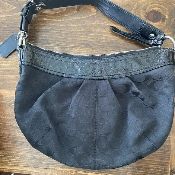 Coach | Bags | Euc Vintage Coach 374 Hobo Bag Black | Poshmark